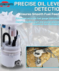 Ford F-150 Electric Fuel Pump Assembly For 4.2L 4.6L 5.4L Engines 2004 2005 2006 2007 2008 Drop-In Easy-Install Replacement Also Fits Lincoln Mark LT 5.4L E2441M 8L3Z9H307D FG0850 P76344M displayed with precise oil level detection text