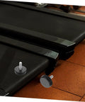 Four Piece Adjustable Treadmill Levelers With Non Slip Swivel Base And Universal Mounting Bolts on treadmill surface