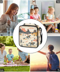 Insulated Lunch Tote Bag With Shoulder Strap For Teens, Students, Women And Men, Reusable Portable, ideal for diverse activities