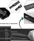 Heavy Duty Ball Bearing Cabinet Drawer Slides Smooth Glide Kitchen Hardware Rails Built Tough Cold Rolled Steel buckle design for easy disassembly