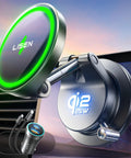 MagSafe Car Mount Charger With 25W Fast Wireless Power For iPhone 17 16 Series And 15 14 13 12 Includes 54W Adapter