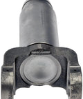 Road Ready Front Driveshaft With Slip Yoke Engineered For Front Axle Direct Bolt On Installation Fits 2006 Through 2009 Dodge Ram 2500 And Ram 3500 V8 5.7 L 4WD replacement shaft front slip yoke detail view.