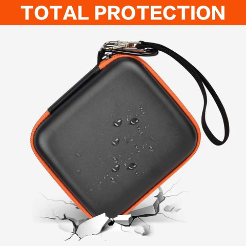 Heavy Duty Bad Boy Hard Case For Garmin Xero C1 Pro And Xero C2 Chronograph in bright orange with waterproof surface.