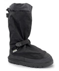 Straight Up Waterproof All Season Overshoes for Gnarly Conditions shown in black with wide gusset opening and hook loop closure.