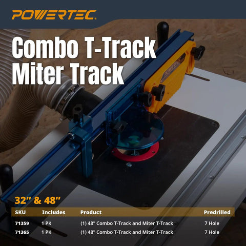 48 Inch Aluminum Miter Bar For Table Saw And Router Table Crosscut Sled Heavy Duty T Track Extrusion on a woodworking setup.