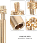 Easy Install M3 Copper Nut Insert Tool Kit For Printers Versatile Home School Gear With Replaceable Supplies For Quick Thread Repairs Any Day. brass tool with threaded insert, M3 size, for plastic thread repairs