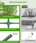 Comparison of U Shaped Garden Cucumber Trellis For Raised Beds A Sturdy 62 Inch Tall Metal Plant Support For Climbing Veggies