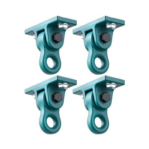 Four Pack Heavy Duty Swing Hangers With Screws And Bolts Included For Indoor Outdoor Use Up To 1250 Lbs Each Smooth Dual Bearing Aluminum Alloy Brackets