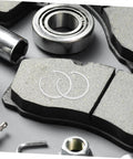 Stainless Steel Snap Ring Kit Five Piece C Clips Circlips Retaining Rings for Shafts Pins and Studs, Rust Resistant 304 Stainless Steel