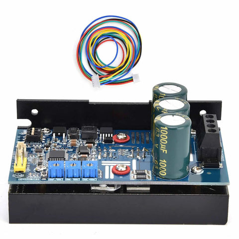 Beefed Up High Performance Controller Board With Fast Heat Dissipation For 1 Channel Motor Control And Industrial Automation Durable PCB Module For Electric Motors And Industrial Equipment showing capacitors and wiring