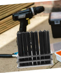 Heavy Duty Cylindrical Punch Kit with Transfer Punch Set for Machinists and Metal Fabrication on workshop floor