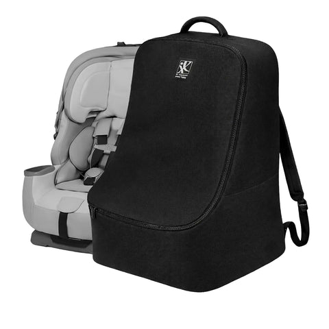 Top Notch Padded Car Seat Backpack Travel Bag For Air Travel Fits Most Infant And Convertible Seats Gate Check Or Baggage Check Heavy Duty Black Cover