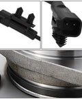 Close-up details of Front Wheel Bearing Hub Assembly for Jeep Wrangler 2011 2017 and 2018 Wrangler JK with 5 Lug Hub