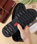 Replacement Rubber Full Outsole For Leather Shoes Non Slip Wear Resistant Black 1 Pair Size 9.8cm Wide 25.5cm Long 4.4cm Thick