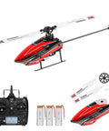 Powerful Brushless RC Helicopter With 6CH 2.4G Remote For Adults, 3D Inverted Flight, accessories, remote, three batteries