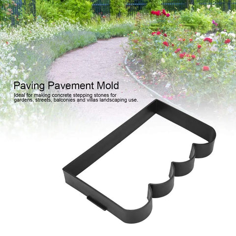 Reusable Paving Mold For Garden Path And Patio No Sweat Easy Use Concrete Stepping Stone Molds With Irregular Stone Pattern