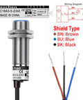 Capacitive Proximity Sensor Shielded Type LJC18A3-5-Z/AX, 5mm Detection, 18mm Mounting Hole, 10-30V DC, NPN Normally Closed