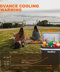 Keep Those Cold Ones Frosty Or Toasty On The Highway In This 26 Quart Electric Car Cooler And Warmer at a beach picnic.