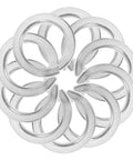 Sturdy Stainless Steel M8 Spring Lock Washers Set 100 Piece Split Lock Washer Kit For Screws Bolts Fastening Tools DIY Projects And Home Improvement Essentials, close-up