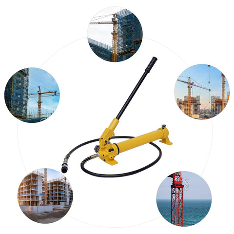 Premium Two Speed Hydraulic Hand Pump 10000 Psi Cast Iron Shop Beast With 700 Cc Tank Kicks Badass Pressure For Tough Garage Builds And Heavy Duty Industrial Projects