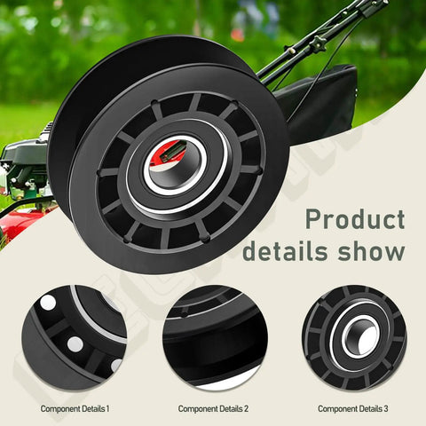 Idler Pulley For Husqvarna AWD Lawn Equipment Replaces 587969201 5879692-01 580364301 detailed view