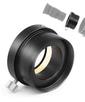 2 Inch To 1.25 Inch Eyepiece Adapter For Telescope, Built Tough Metal Construction With Premium Thumbscrew, Scratch Resistant