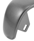 Get Your Ride Looking Awesome With This 6pcs Hoement Car Shifter Knob Repair Kit Featuring Durable Abs Replacement Parts For Automatic Gear Shifts And Easy Installation. gray ABS shifter knob repair part, close-up angle