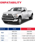 Auxiliary Fuel Tank Install Kit Gravity Fueled With 1.5 Inch Fill Line Easy Install Durable Corrosion Resistant Fittings Truck