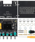 Bluetooth Power Amplifier Board 2.1 Channel With Subwoofer 50W X 2 Plus 100W DC 12V To 24V DIY Audio Rig components