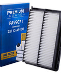 Engine Air Filter PA99071 For Kia Telluride Palisade Sorento Santa Fe Santa Fe Sport Sedona With High Capacity Media