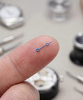Metal Watch Hands Set for NH35 364R and 7S Movements, Pro Grade Upgrade Kit, durable blue hand on fingertip