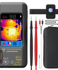 Pro Grade All In One Thermal Imaging Camera Multimeter With Macro Lens For Electrical Troubleshooting, accessories included