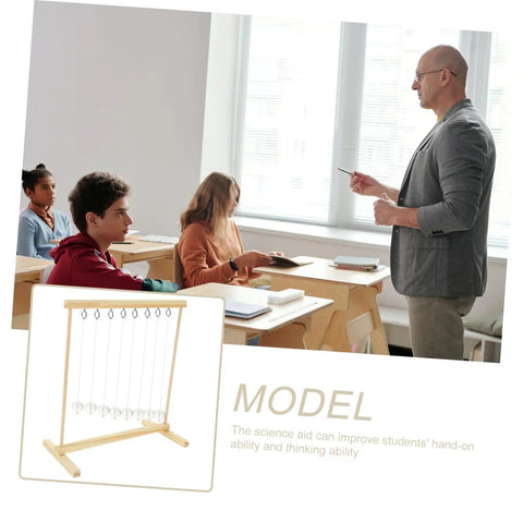 Classroom discussion with Hands On Energy Conservation Science Kit For Students With A Snake Shape Pendulum Project DIY Model inset
