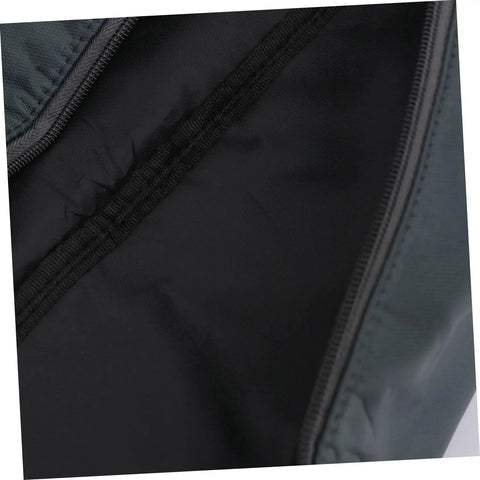 Interior of Large Capacity Yoga Mat Carrier Bag With Adjustable Shoulder Strap And Full Zip Closure Ventilated Waterproof Lining Pocket.