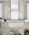 Stainless Steel Look Self Adhesive Vinyl Contact Paper 15.74 Inch By 708.66 Inch on kitchen range hood