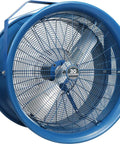 Heavy Duty 30 Inch High Velocity Yoke Mount Fan Built Tough As Nails For Big Warehouses And Factories Delivering Killer Airflow.