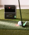 Portable Golf Launch Monitor With Real Time Feedback And Photometric Tech for ball speed and distance on green mat