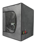 Beefed Up Heavy Duty Large 3D Printer Enclosure Shield 29.5W By 29.5L By 35.4H Inches, fireproof cover with zipper window