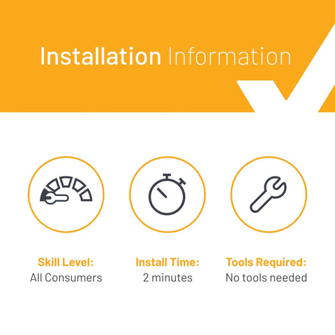 Installation information for Refrigerator Water And Ice Filter Replacement For Frigidaire ULTRAWF PureSource Ultra And WF3CB.