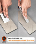 SHARPAL 145H diamond lapping plate, 10 x 4 in, extra-coarse 220 grit, for flattening whetstones