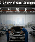 Mechanics use 8 Channel USB Automotive Diagnostic Oscilloscope With DAQ And Programmable Signal Generator For Cars And Trucks