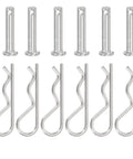 Durable 304 Stainless Steel Clevis Pin With R Clip And Spring Cotter Pin M5x25mm for cars trucks and mowers