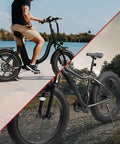 Fat Tire Bike Wheel Set 20 24 26 Inch 4.0 Inch For Snow And Beach Riding displayed on different terrains