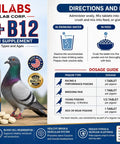 Pigeon Vitamin Supplement With B12 And B15 For Energy Boost And Endurance, 100 Tablets packaging and usage guide