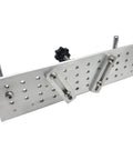 Heavy Duty Knife Beveling Jig With No Sweat Adjustment And Built Like A Tank 7075 Aluminum Body for quick belt sander sharpening.