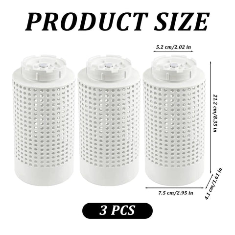 Three Pack In Ground Compost Bin 4x10 Inches PVC Composter Tumbler For Outdoor Garden And Yard Use Corrosion Resistant Construction