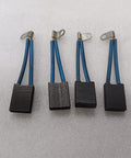 4Pcs Pack 6X15X20mm Carbon Graphite Brushes For Electric Forklifts And Golf Cart Motors High Durability Replacement Parts For Pallet Truck Stacker Motor Brush Sets.