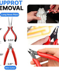 All In One 3D Printer Tools Kit for Beginners 40 Pcs FDM Printer Accessories Including Long Nose Pliers and Wire Cutter