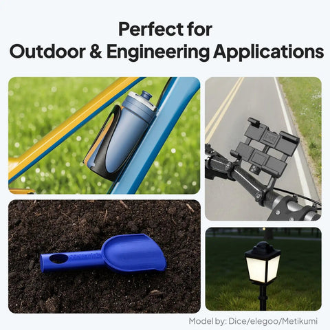 Ultra Durable ASA 3D Printer Filament In Vibrant Red With Killer Weather Resistance For Tough Outdoor Builds At 1.75 Millimeter Diameter And One Kilogram Weight Built Like A Tank For Serious DIY Projects