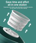 Detachable drain basket for Slick Portable Washing Machine With Hella Compact Folding Build, ideal for easy operation and dehydration.